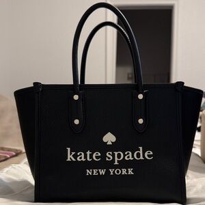 Kate Spade Black Leather Tote